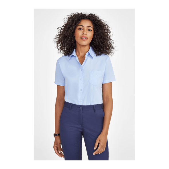 SOL'S | Camisa Popelina de Manga Curta Senhora